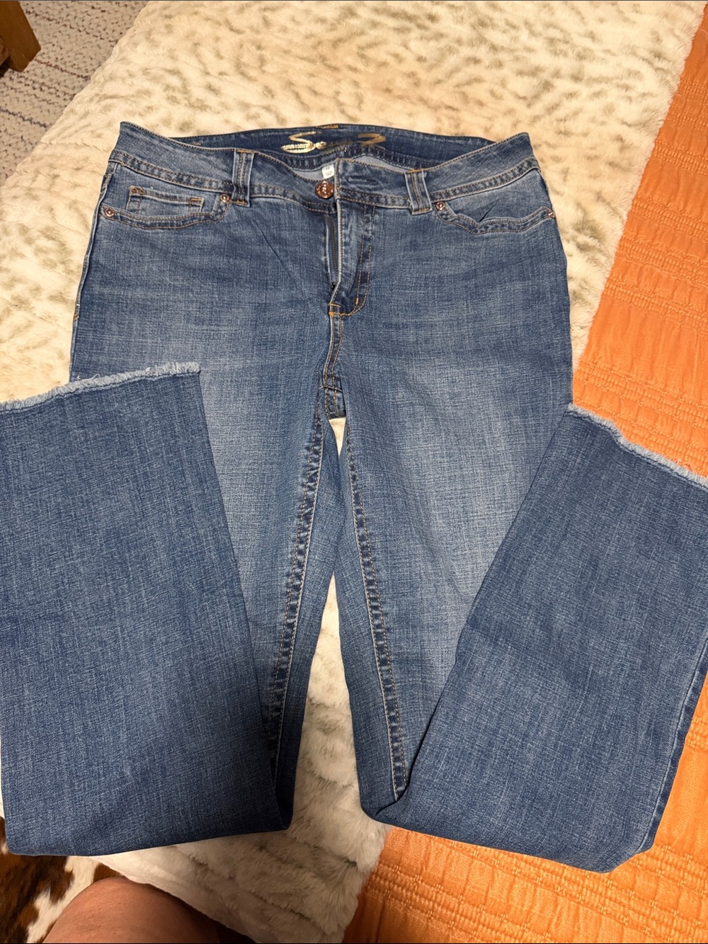 Seven Women's Straight-Leg “Starlette” mid rise boot cut